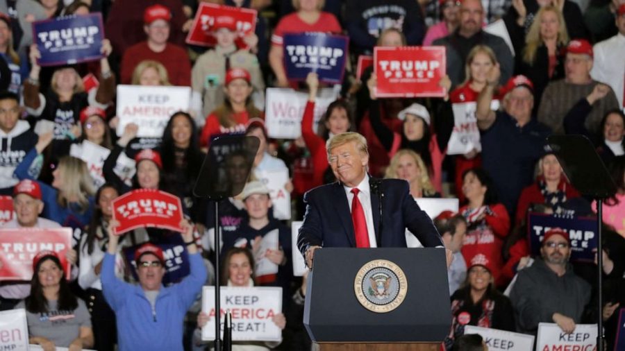 Trump Speaks at a Rally in New Jersey 
